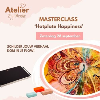 Masterclass &#039;Hotplate Happiness&#039; 28 september