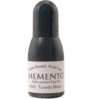 Memento inkt black re-fill